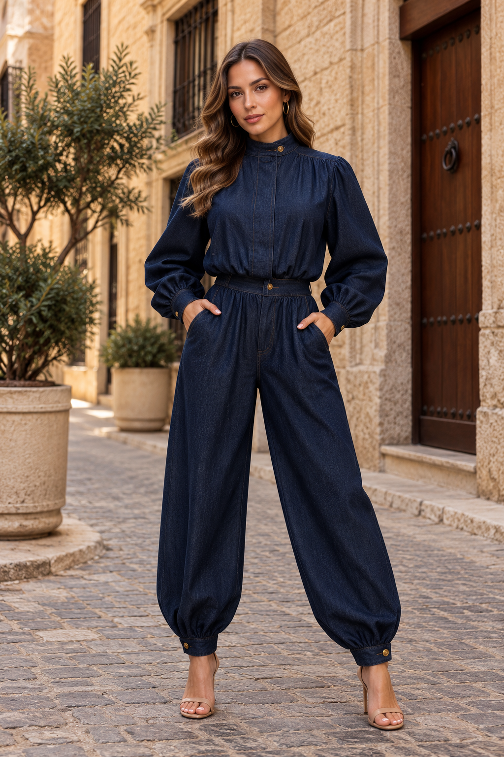 Gabriela Denim set