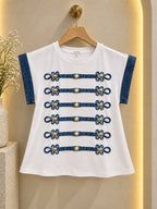 Colette Denim Top