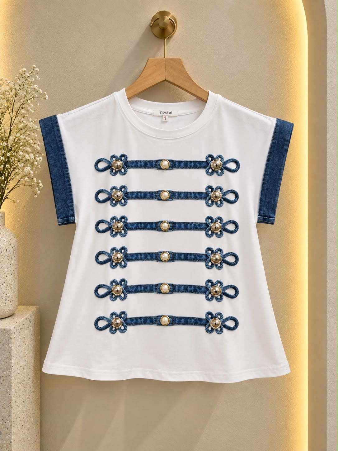 Colette Denim Top