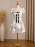 Luna Polka Dot Mini Dress