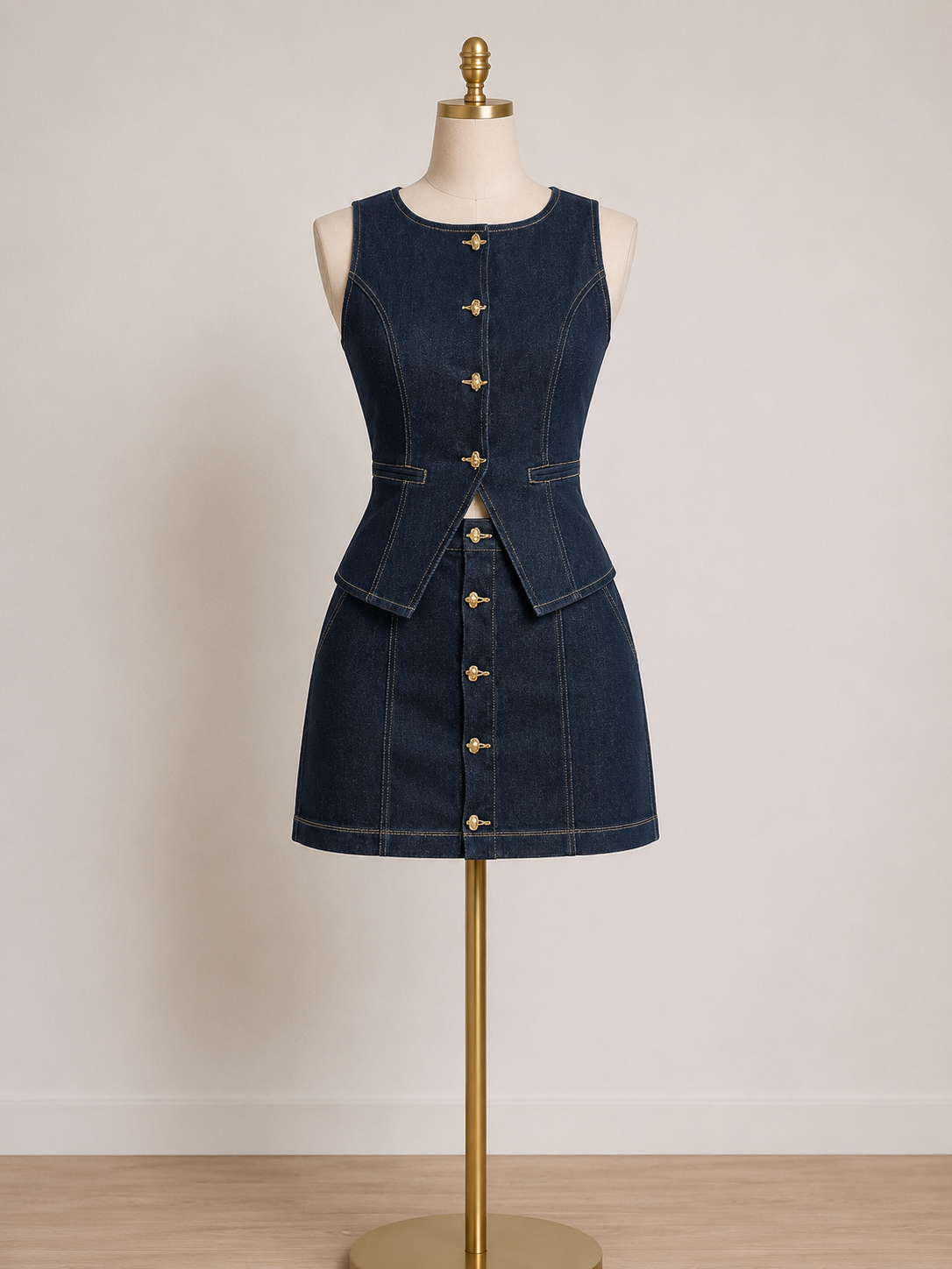 Denim Luxe Set