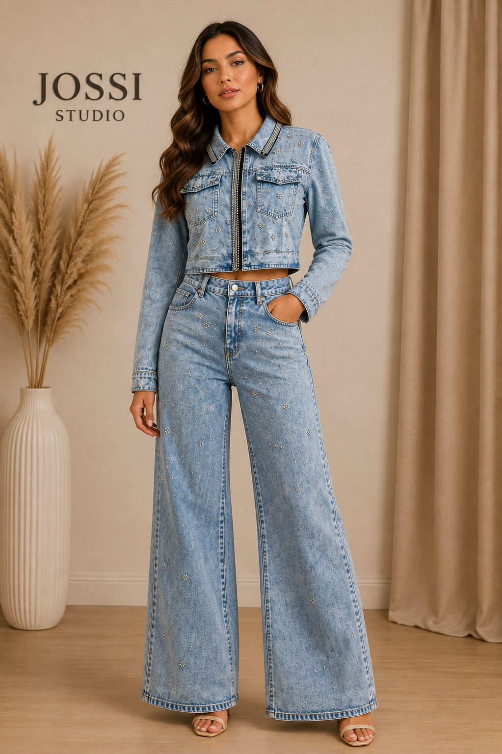 Celeste Denim Set