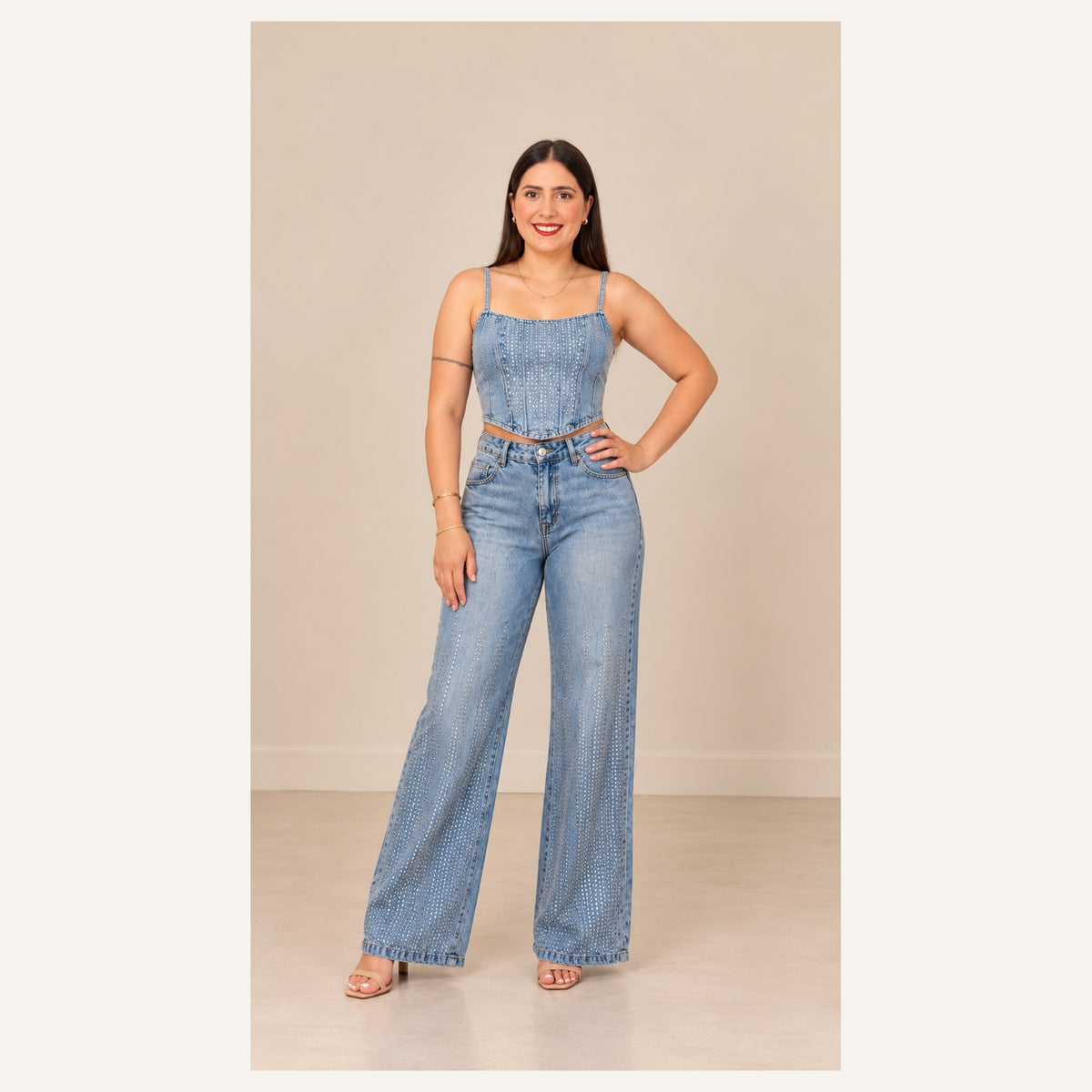 Isabella Denim Set