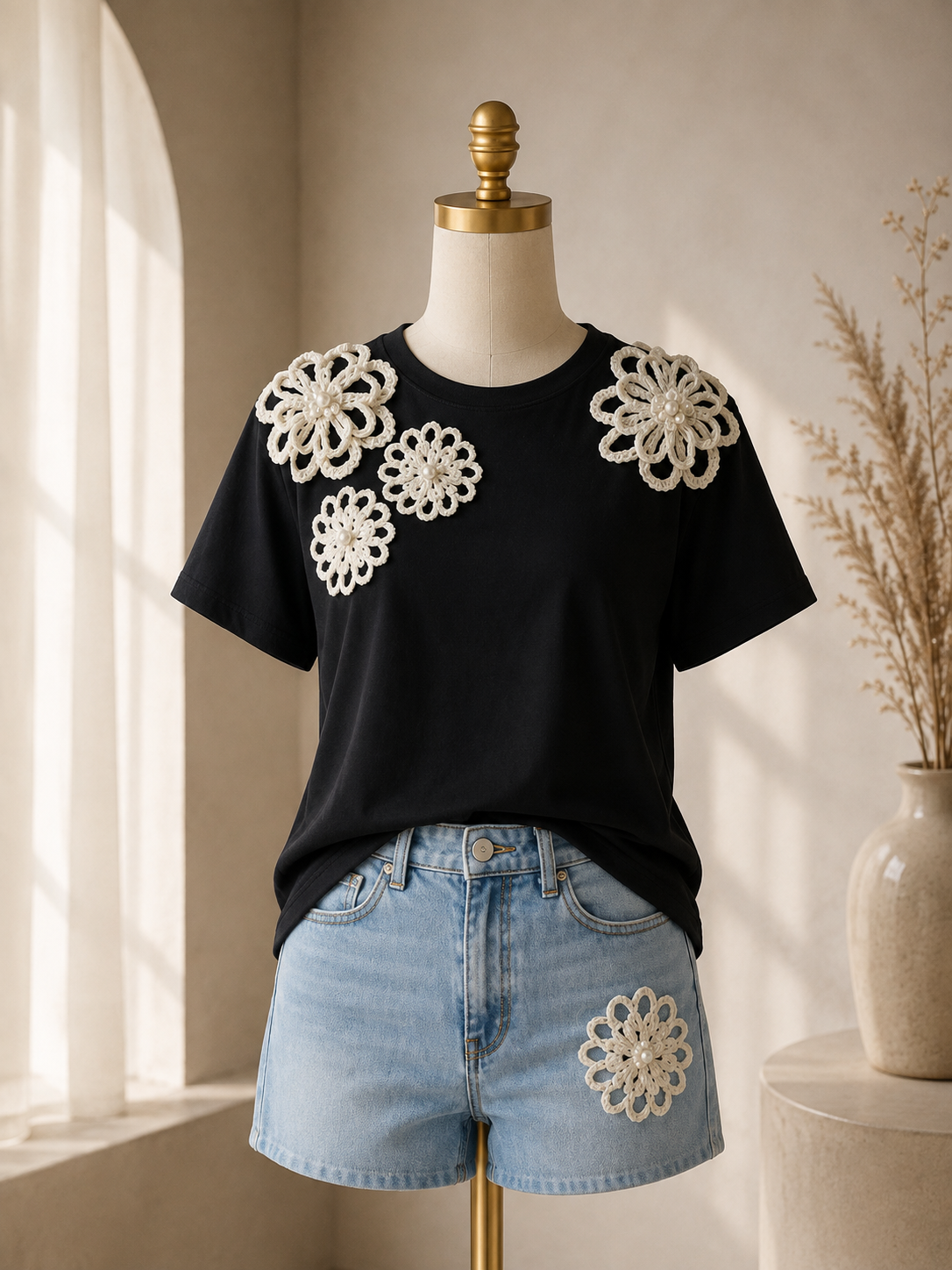 Lina Floral Tee