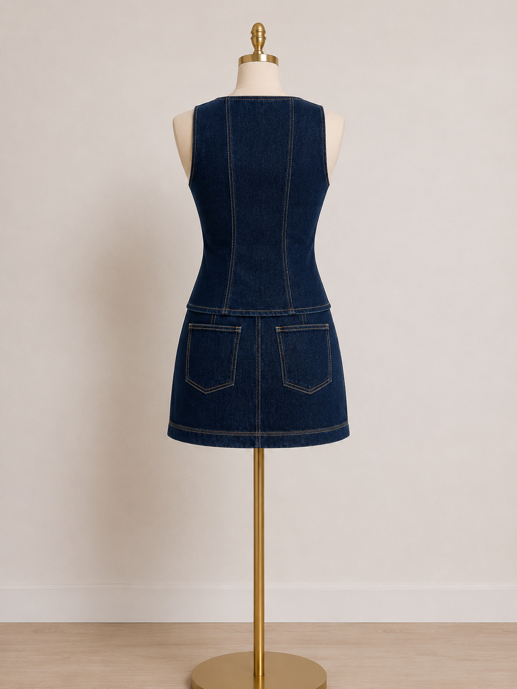 Denim Luxe Set