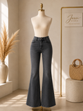 Charcoal Flare Jeans