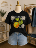 Amelia Bergamot Graphic Tee