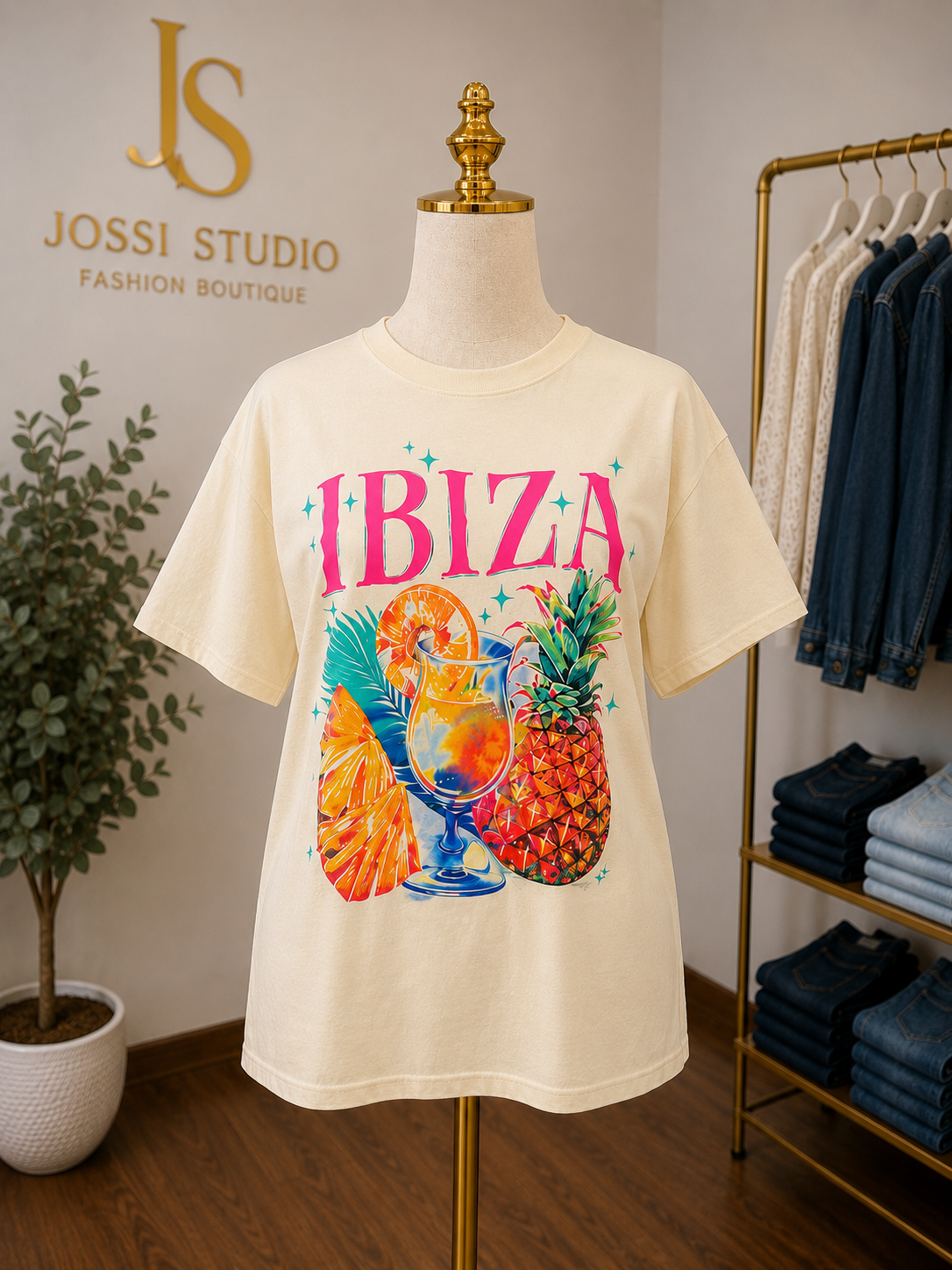 Ibiza/Tropical Graphic Tee