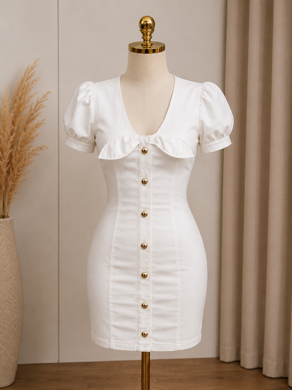 Hadley White Mini Dress