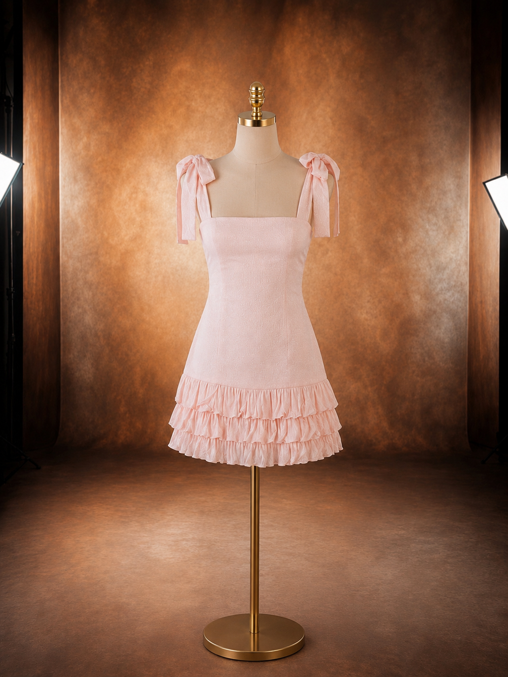 Rosalie Pink Mini Dress