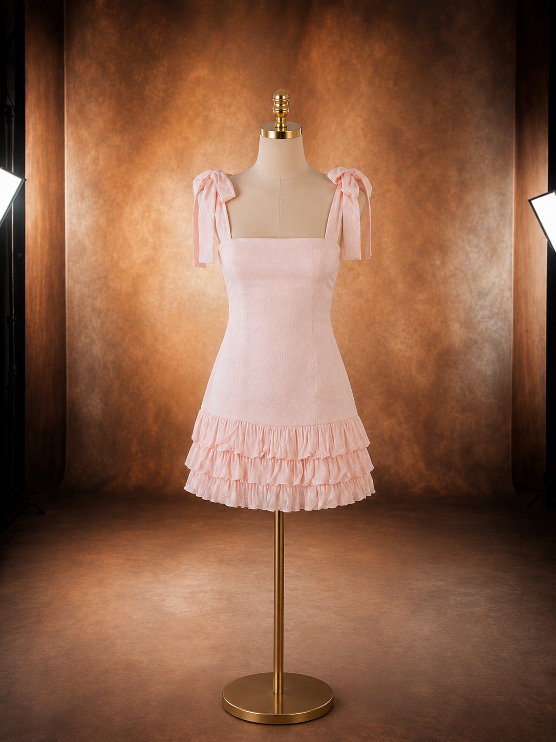 Rosalie Pink Mini Dress