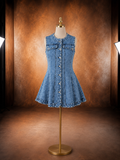 Denim Dream Blue Mini Dress