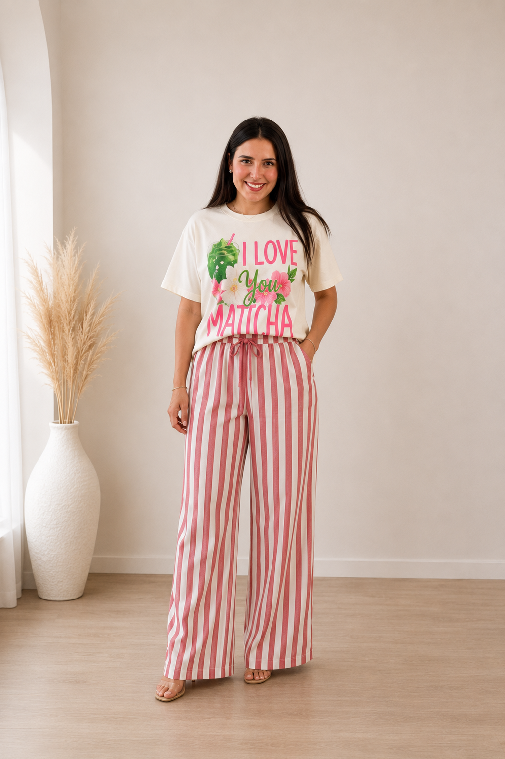 Matcha/Love You So Matcha Tee