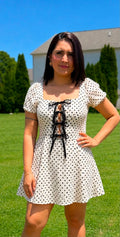Luna/Polka Dot Mini Dress