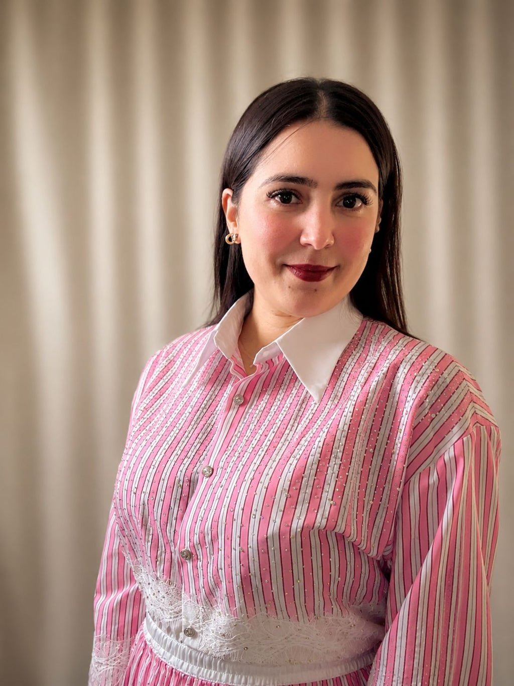 Belle/Pink Shirt/Skirt Set