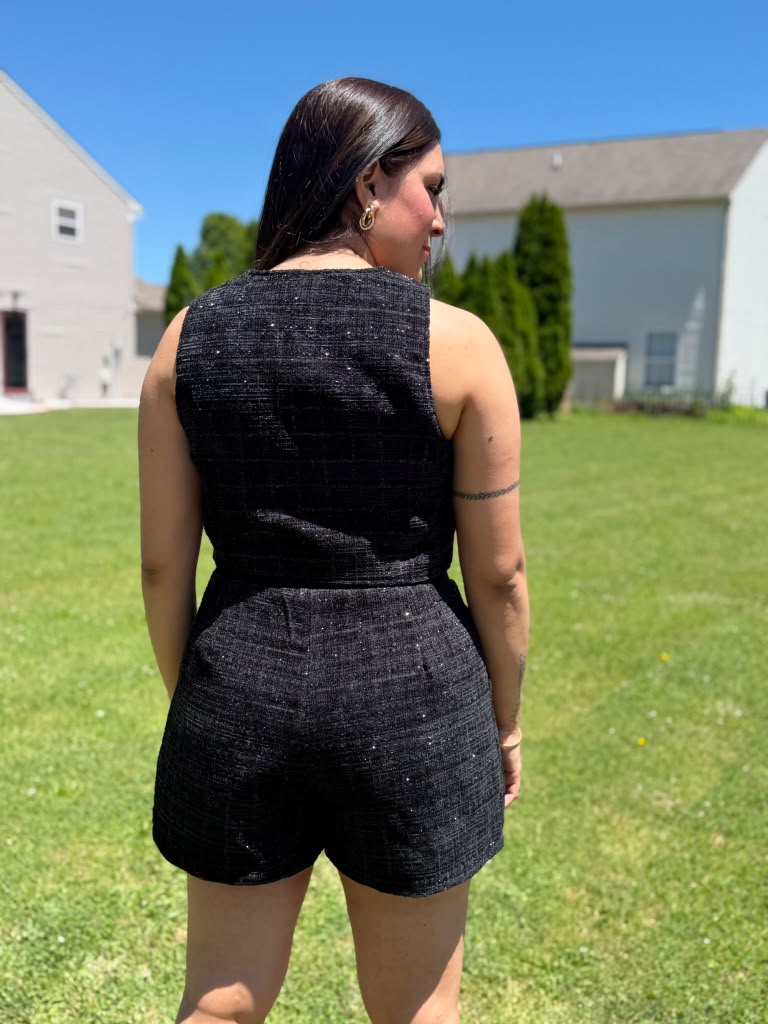 Selene/Shimmer Tweed Set