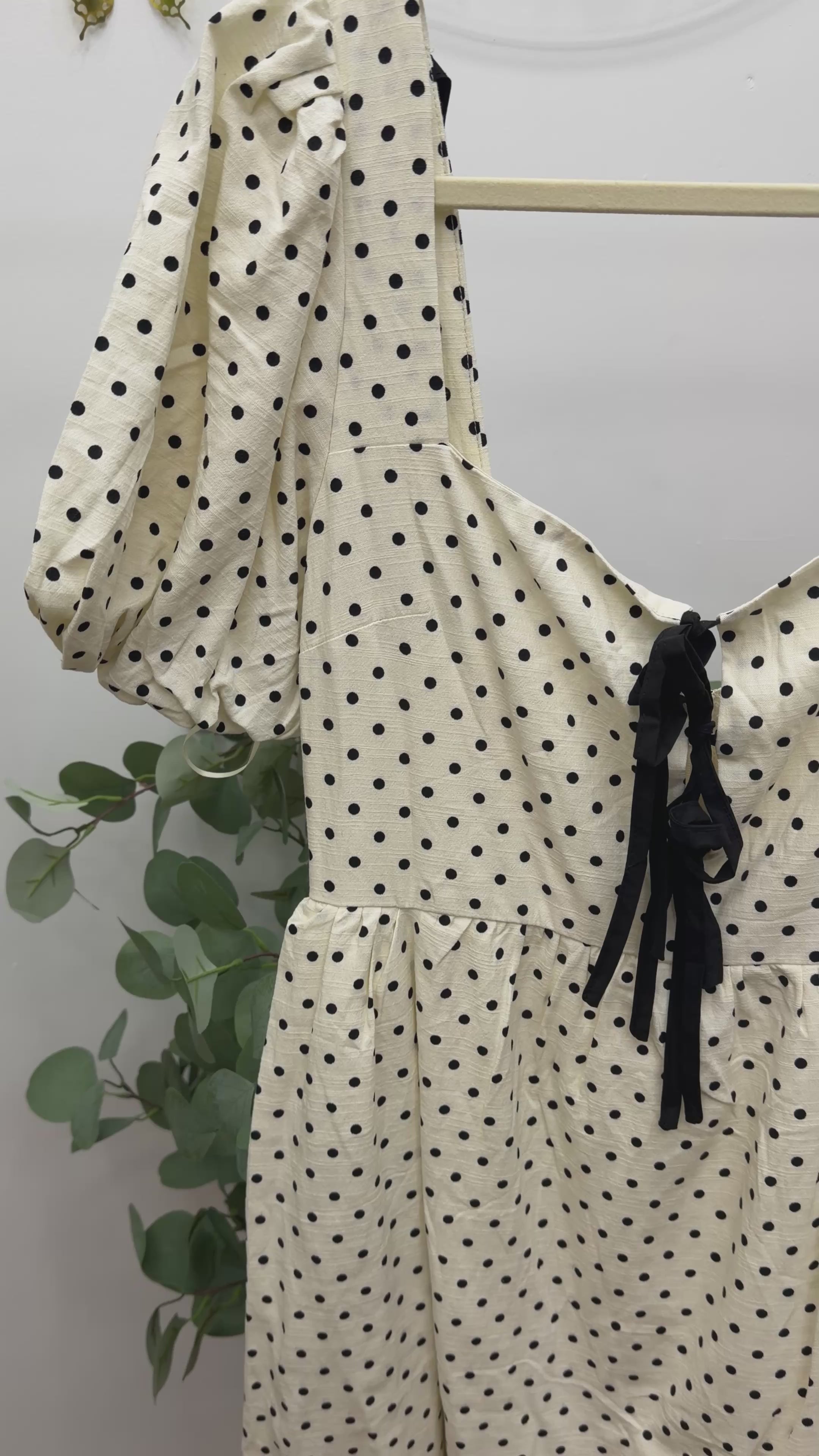 Luna Polka Dot Mini Dress