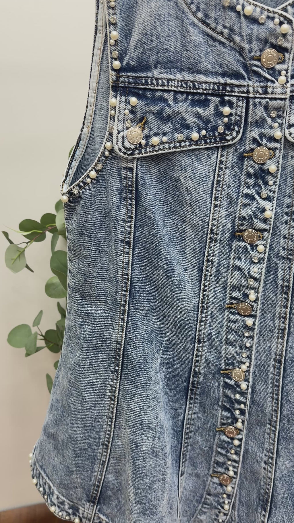 Denim Dream Blue Mini Dress