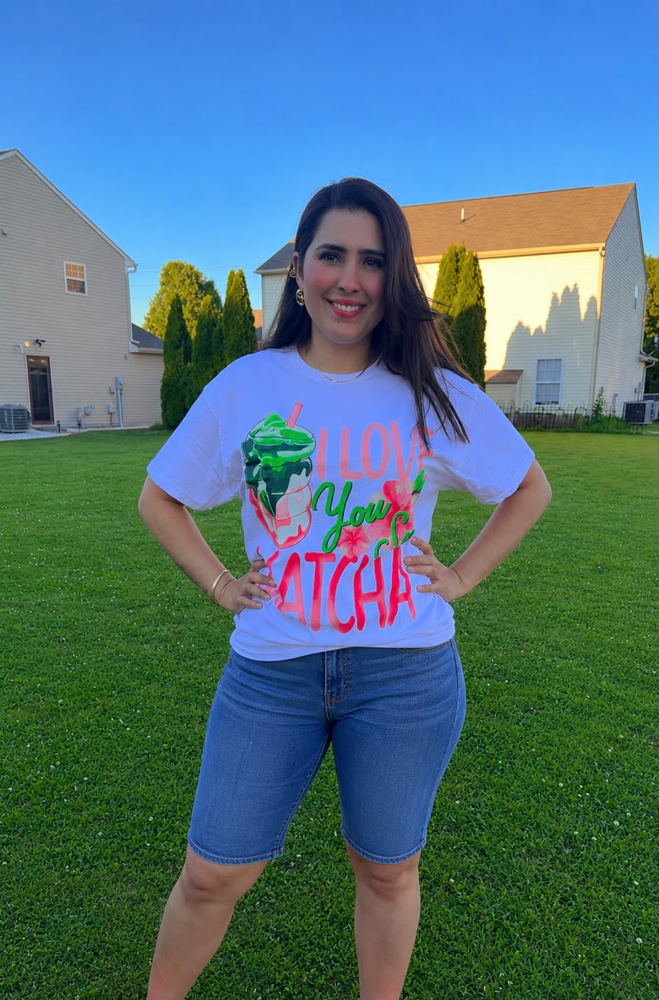 Matcha/Love You So Matcha Tee